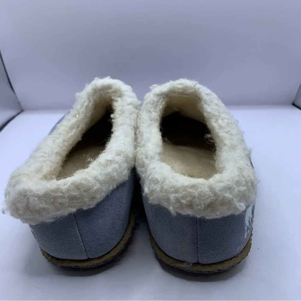 Sorrel cozy slippers size 2 blue big girl
